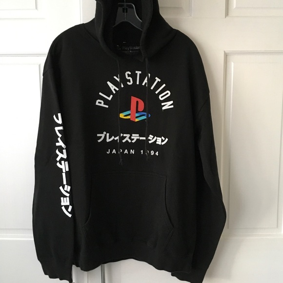 PlayStation Japanese Graphic Hoodie Size L - Picture 2 of 5